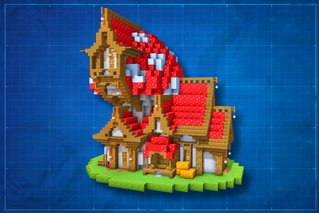 Large Toadstool House