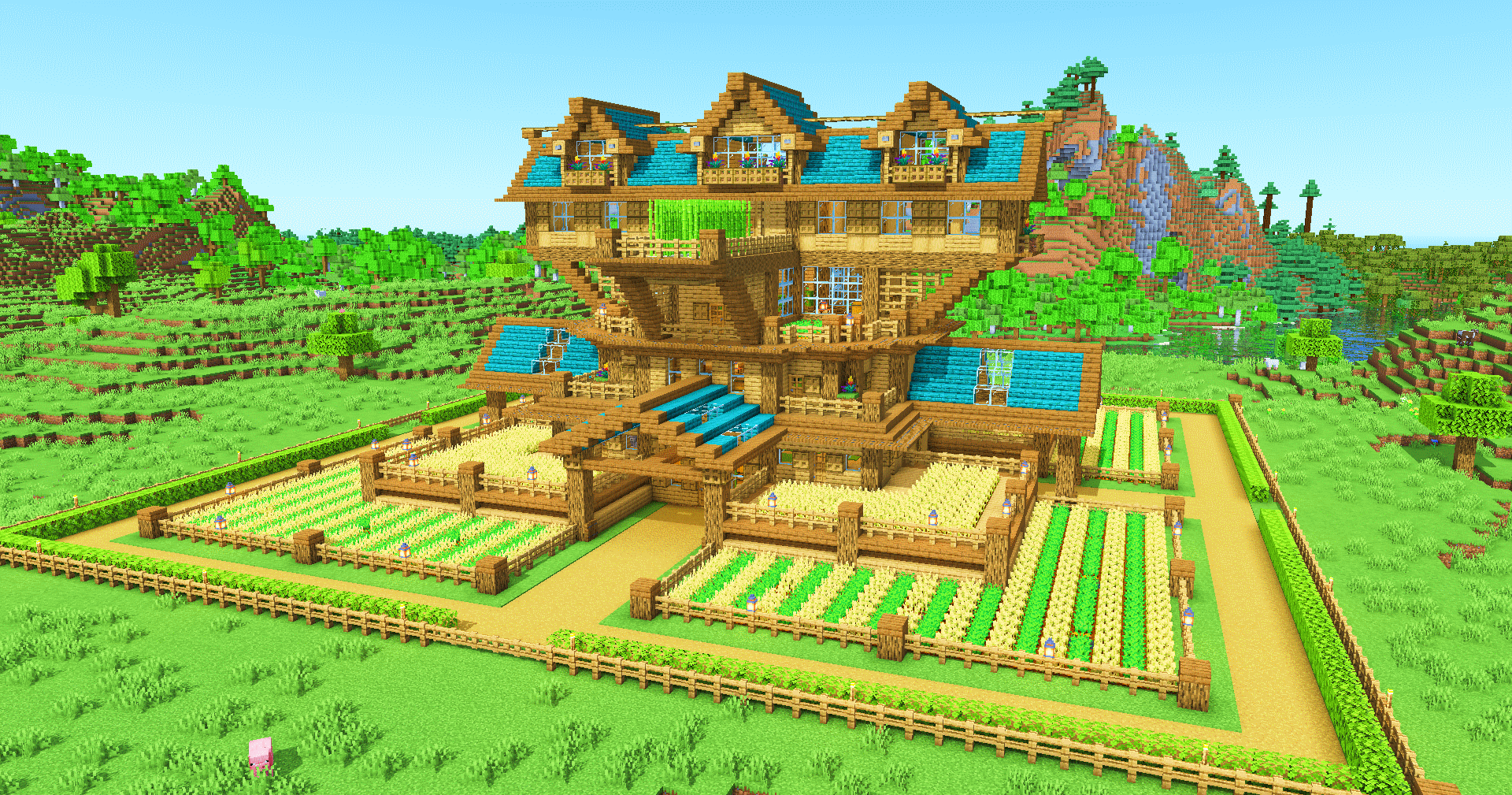Minecraft Starter House #78 | 3D Guide @ Charliecustard Builds