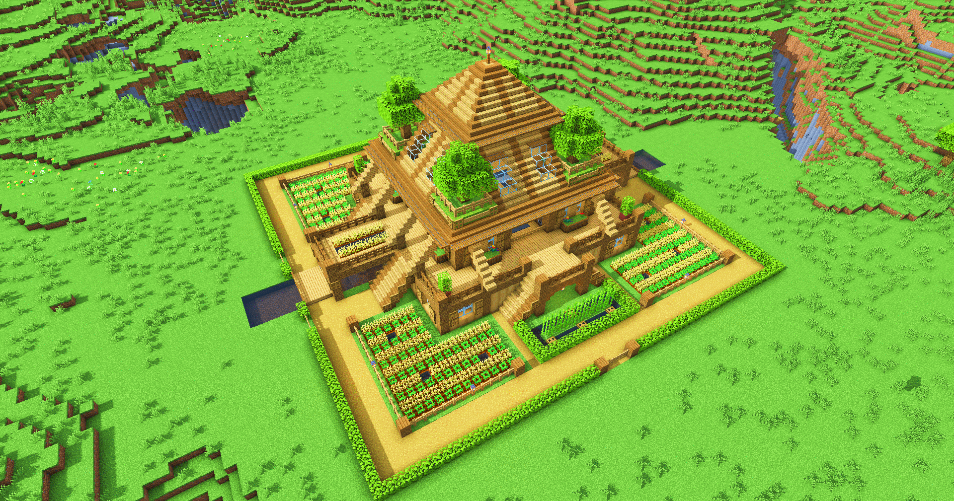 Minecraft Starter House #83 | 3D Guide @ Charliecustard Builds
