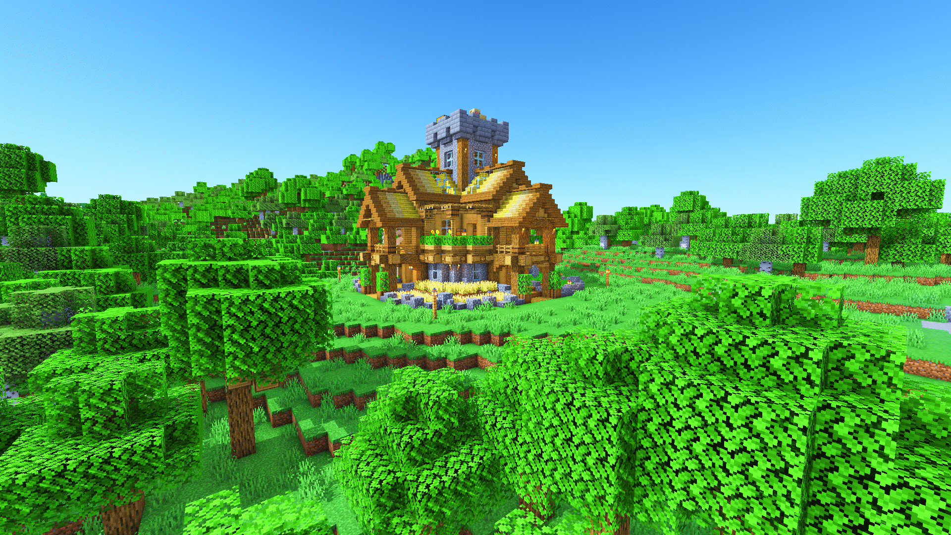 Minecraft Starter House #94 | 3D Guide @ Charliecustard Builds