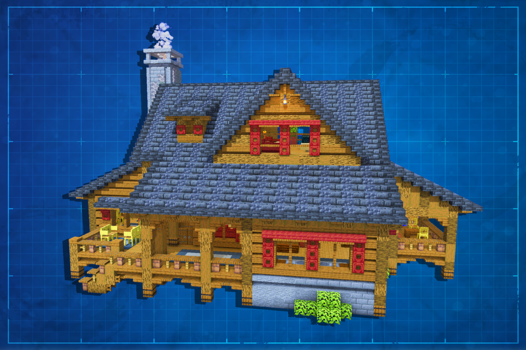 Outpost Cabin | 3D Guide & Download @ Charliecustard Build