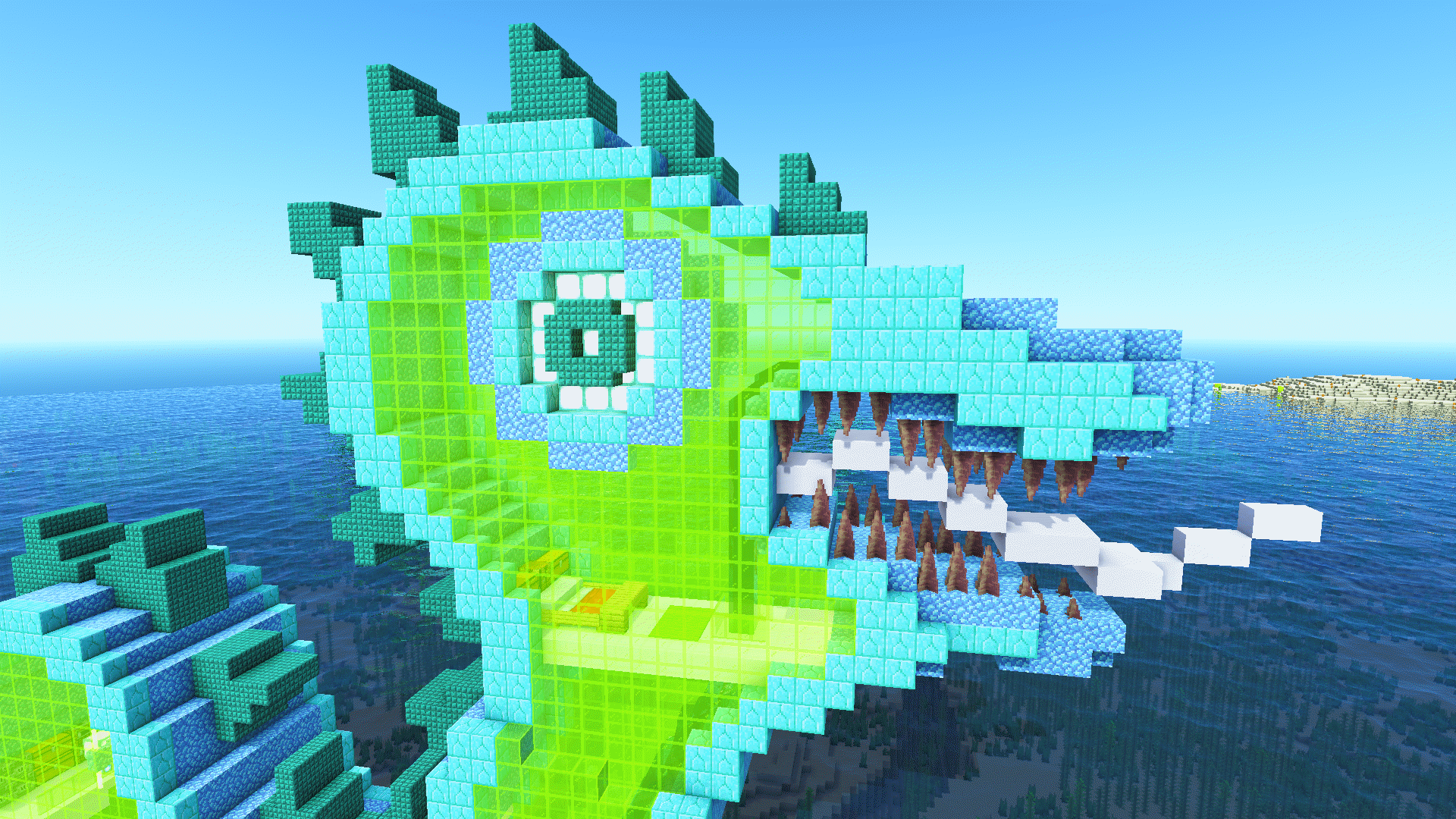 Minecraft The Sea Snake Base | 3D Guide @ Charliecustard Builds