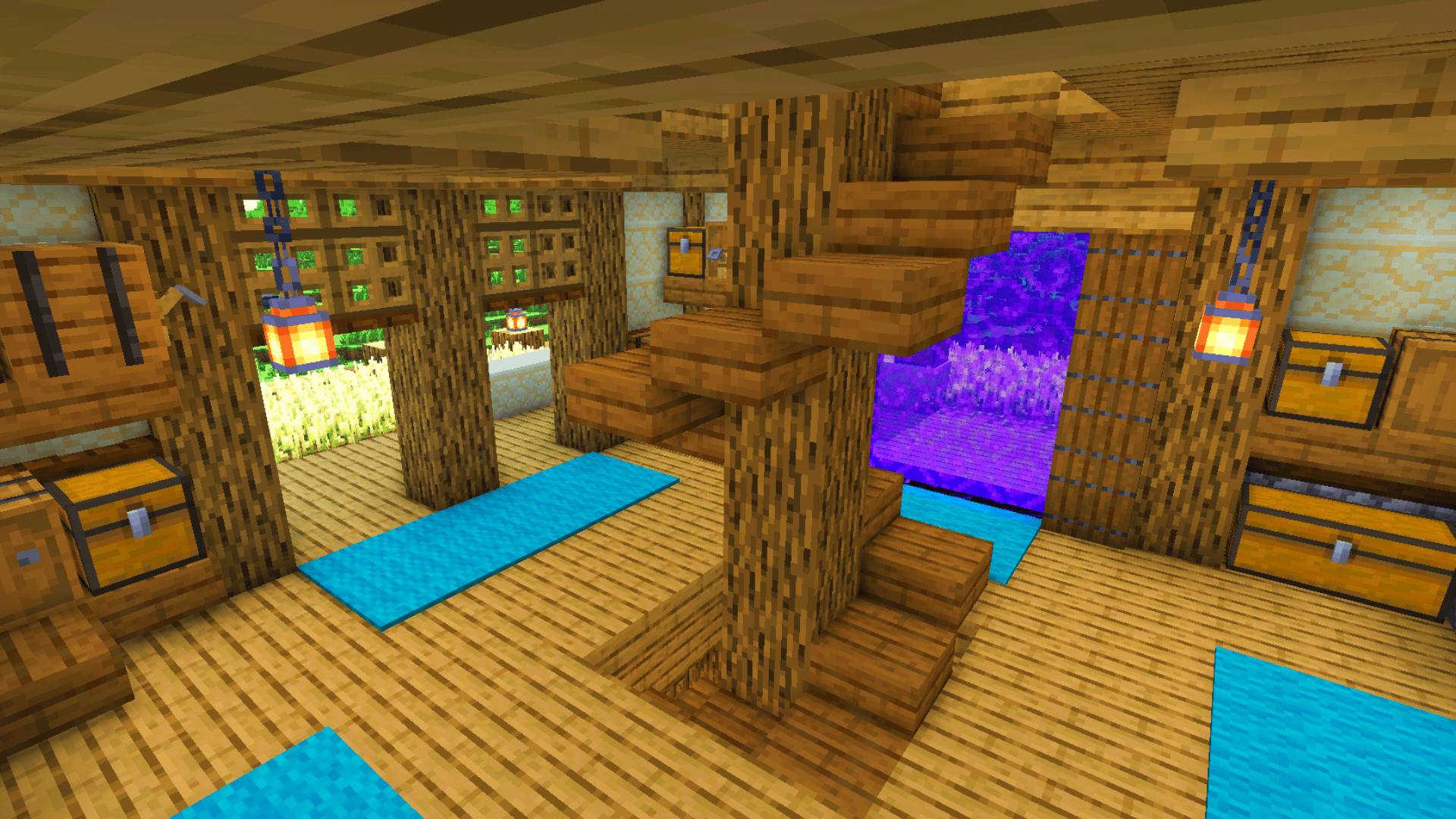 Minecraft Japanese Survival House | 3D Guide @ Charliecustard Builds