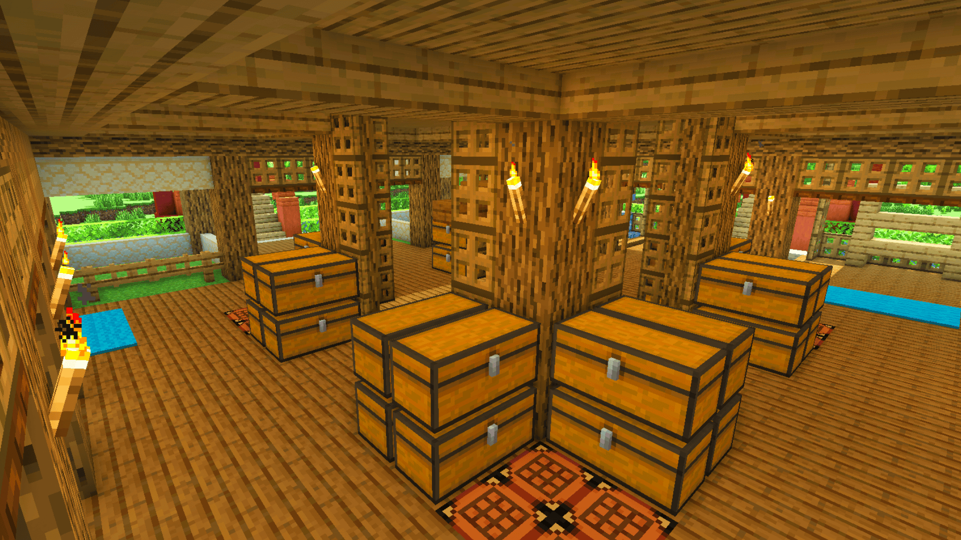 Minecraft Japanese Survival House | 3D Guide @ Charliecustard Builds