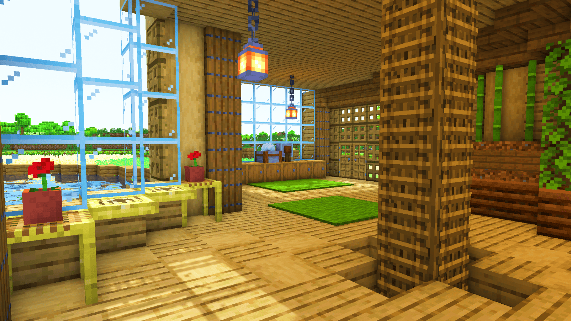 Minecraft Aquarium Survival Base | 3D Guide @ Charliecustard Builds