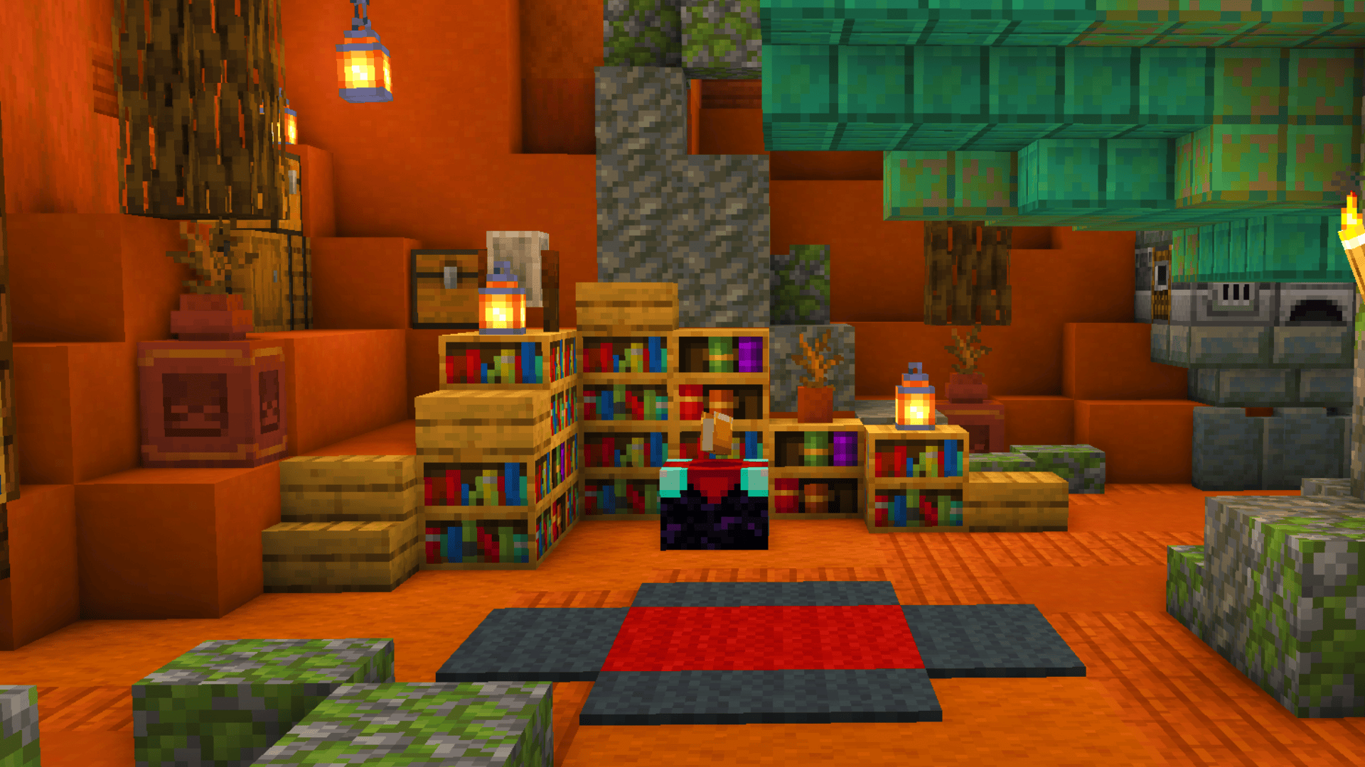 Minecraft Halloween Jack O House | 3D Guide @ Charliecustard Builds