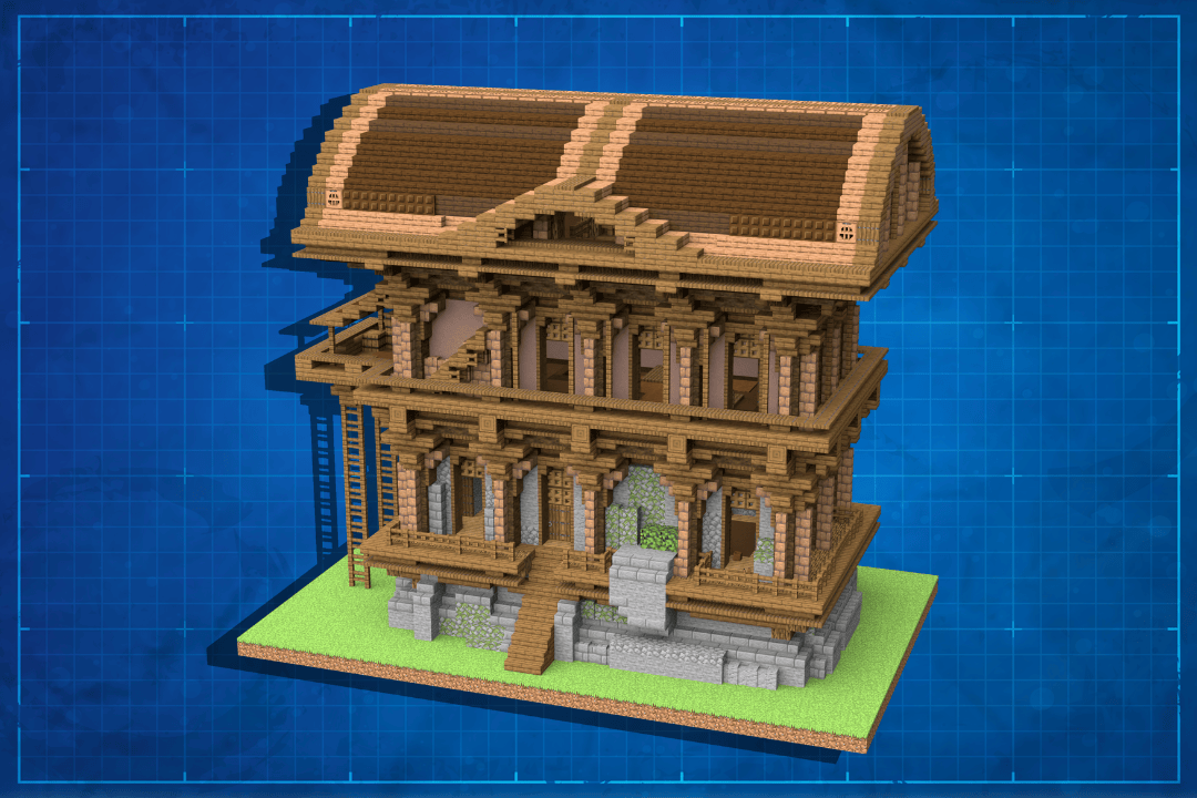 Lush Barn House @ Charliecustard Builds | Download