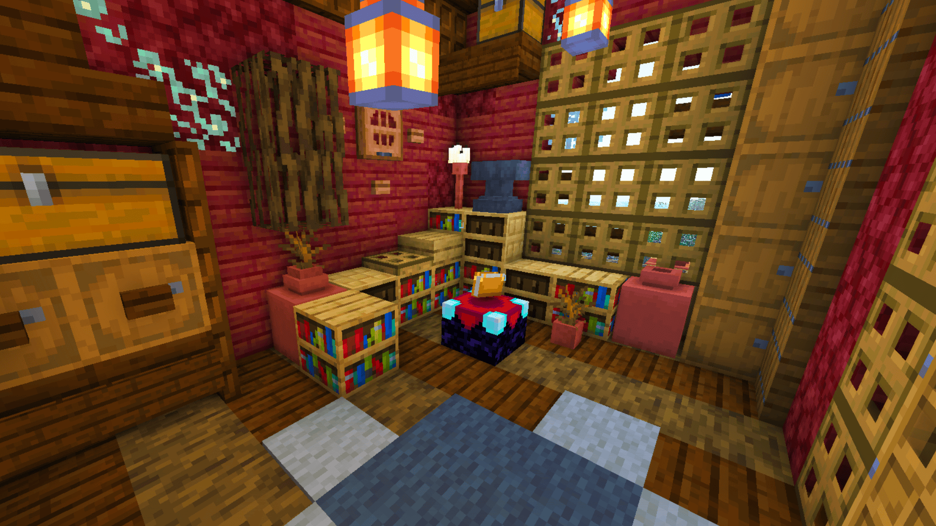 Minecraft Java Spooky Decor Minecraft Halloween Haunted Resurrection | 3D Guide @ Charliecustard Builds